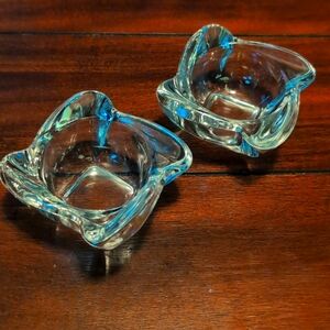 Vintage Solid Glass Party light Votive Candle Holders